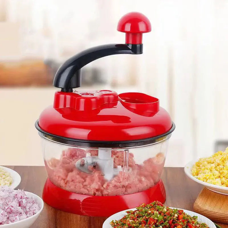 Hachoir Manuel Multifonction 900ml | Couper Légumes et Viande hachoir manuel