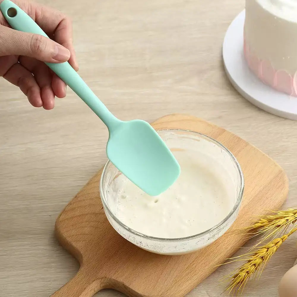 Spatule Silicone 21cm et 27cm Flexible pour Pâtisserie spatule en silicone