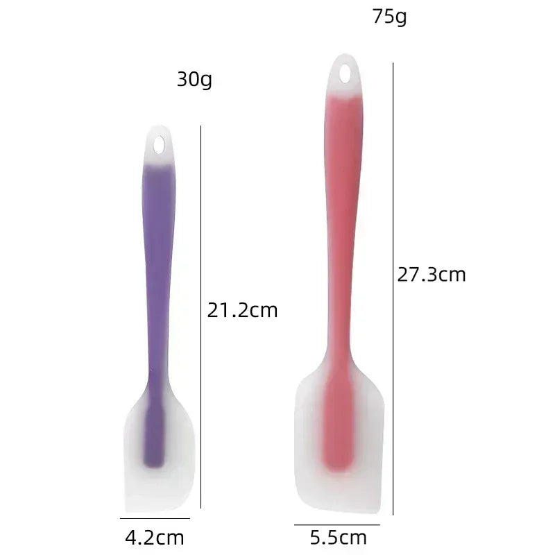 Spatule Silicone Multicolore | Résistante à la Chaleur - 8 pièces spatule en silicone