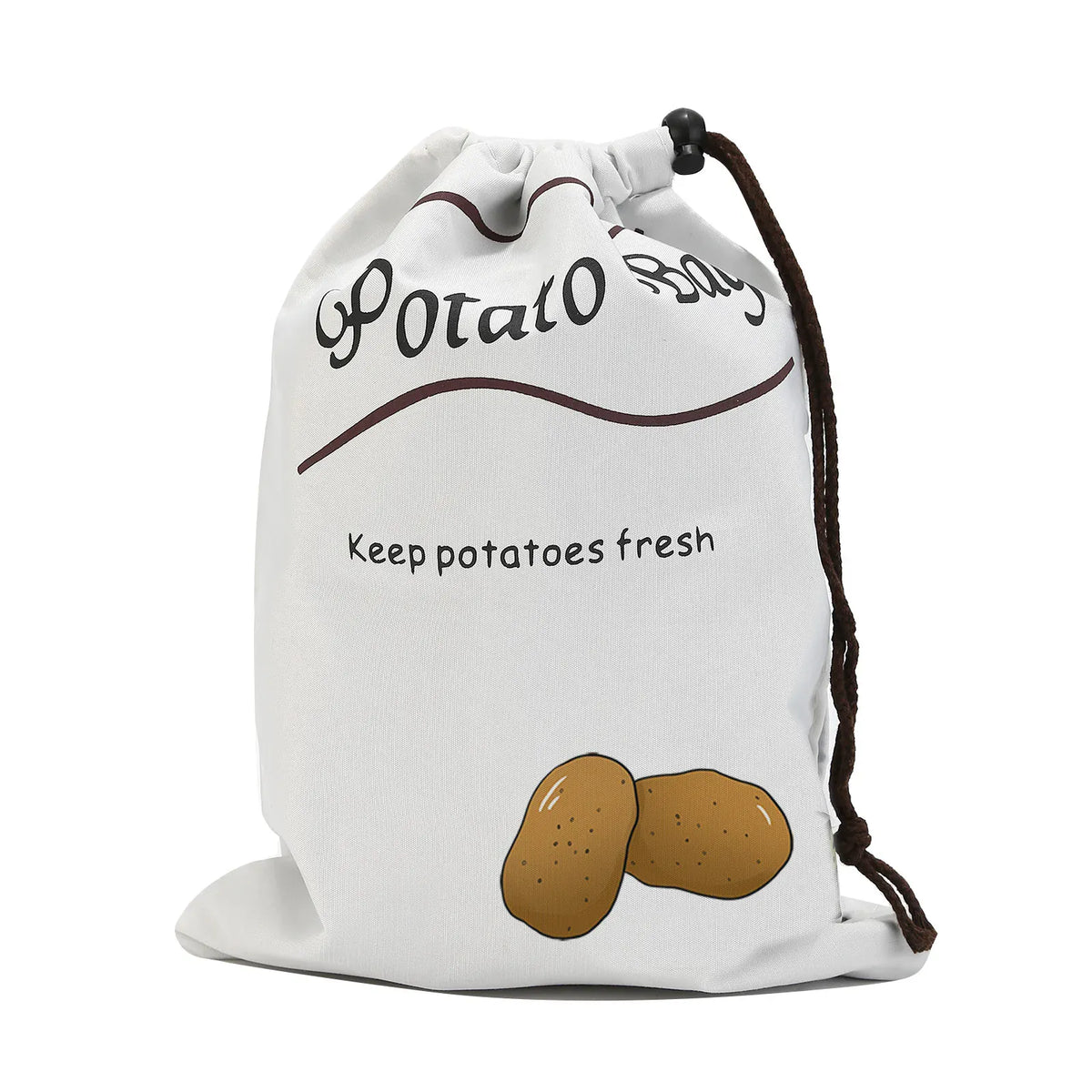 Sacs de conservation pommes de terre et oignons, lot de 2 réutilisables