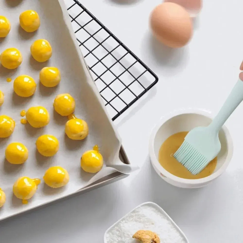 Set Ustensiles Silicone 6 pièces pour Pâtisserie | Résistants à la Chaleur spatule en silicone