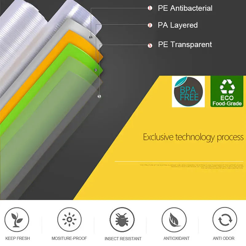 accessoires de conservation sous vide sans BPA