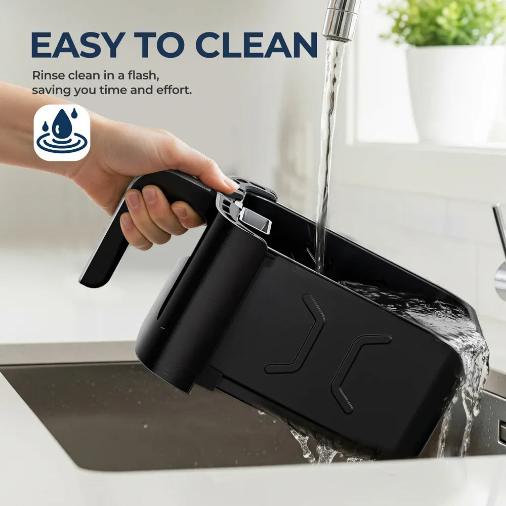 Friteuse Sans Huile 5L Écran Tactile Hublot Visible 1700W airfryers