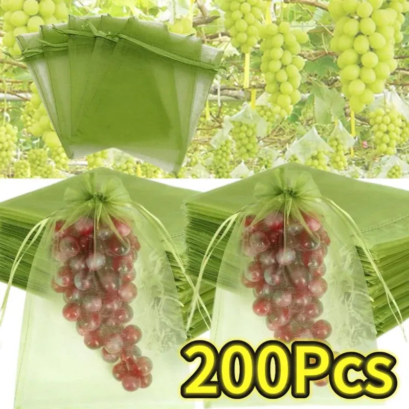 Sacs Filet Réutilisables - Lot de 200 Protection Insectes