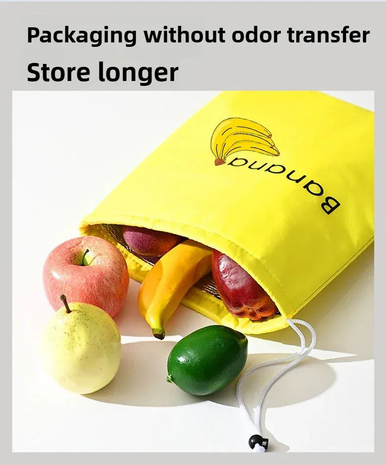 Sacs Conservation Légumes Réutilisables - Lot de 1 avec Cordon