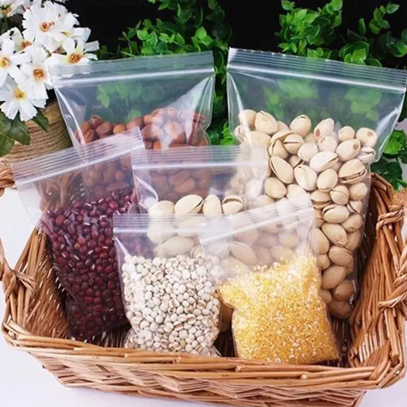 sachets zip pour stockage alimentaire
