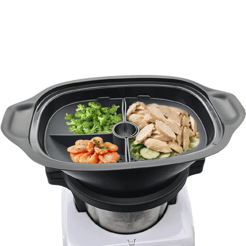 Accessoire Monsieur Cuisine Panier Vapeur Silicone - Compatible Connect Smart Trend Monsieur Cuisine
