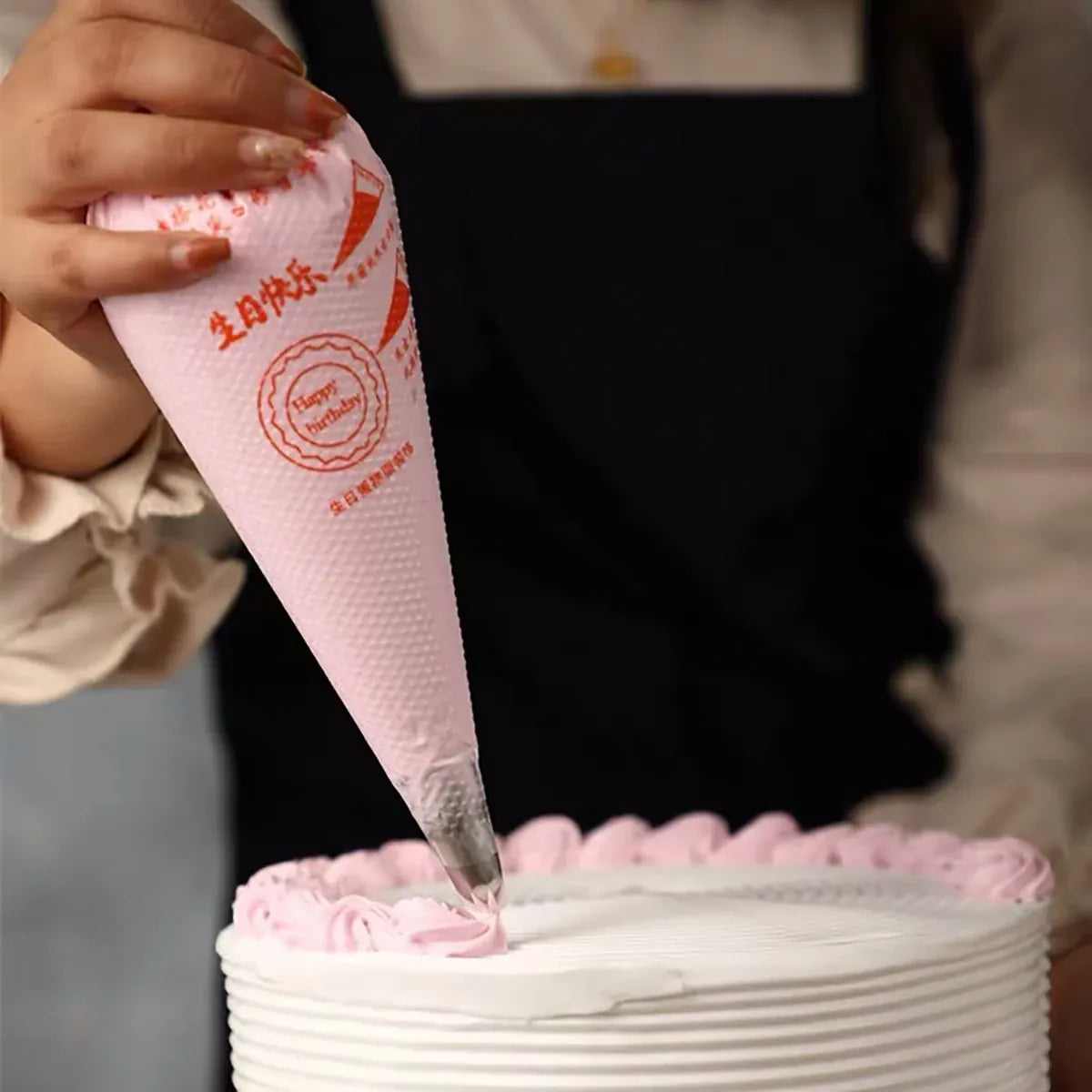 Poches à Douilles Jetables Épaisses - 100 PCS pour Décoration de Gâteaux douillepoche