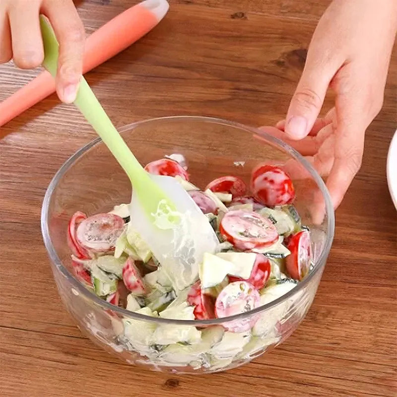 Spatule Silicone Multicolore | Résistante à la Chaleur - 8 pièces spatule en silicone