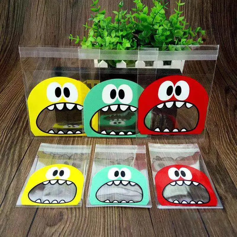 Sachets Emballage Apéritif Cartoon Lot de 100 Pièces 10x15cm