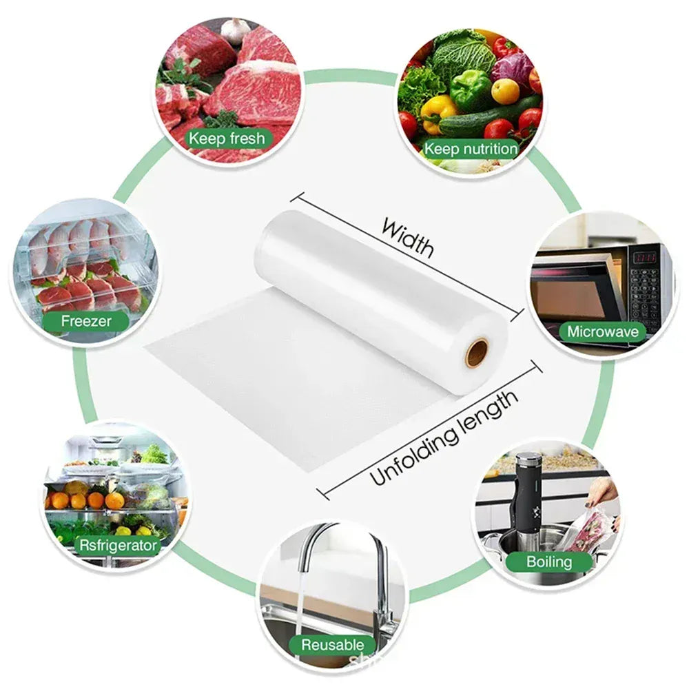 Sacs Sous Vide Alimentaire Rouleau 500 cm - BPA-Free sv