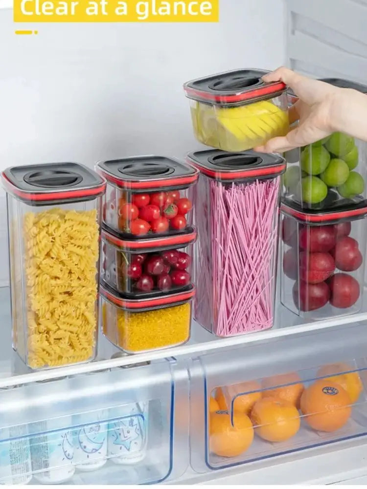 ensemble de boîtes hermétiques en plastique