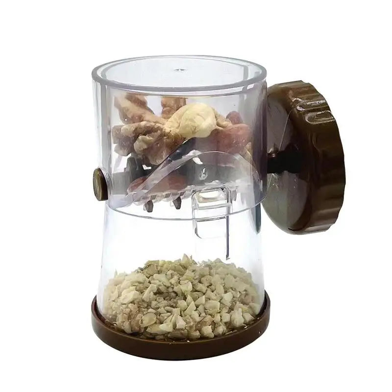 Mini-Hachoir Manuel 500ml pour Noix Ail et Épices avec Tirage mini hachoir