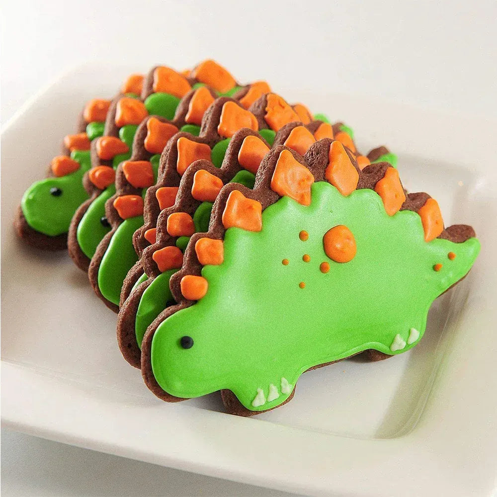 Emporte-pièces à biscuits dinosaures en inox - Set de 7 pièces emportepieces