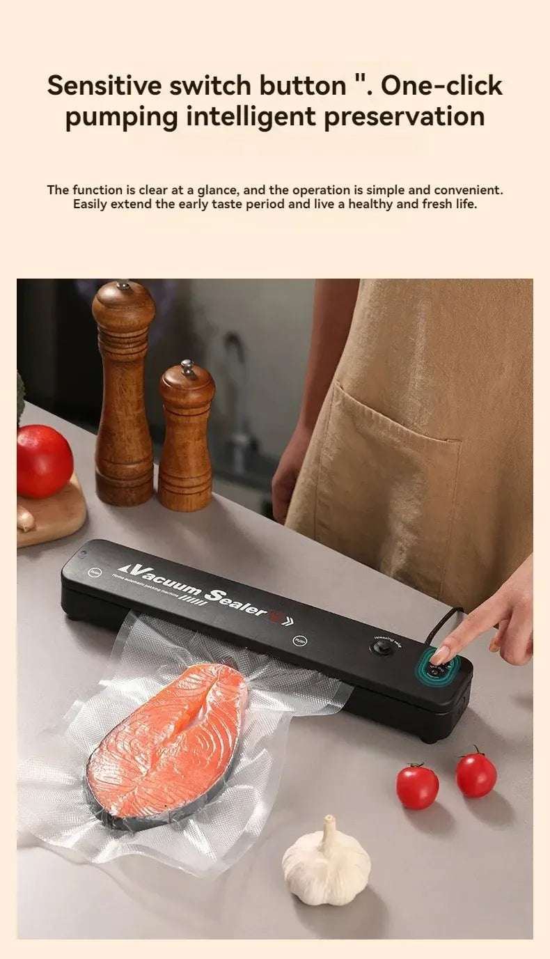 Machine Sous Vide Alimentaire 220V - Scelleuse Portative Automatique sv