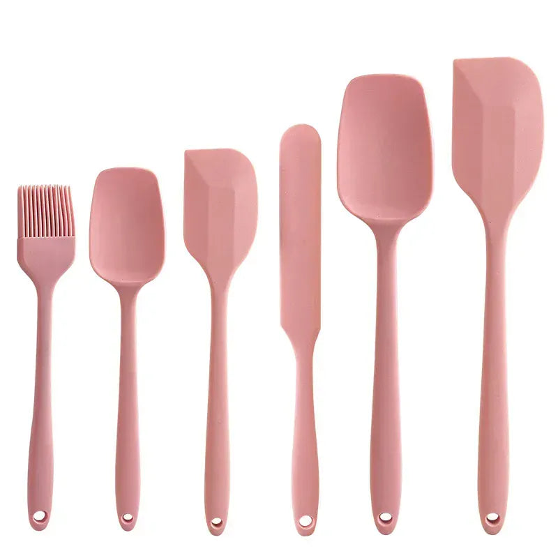 Set Spatules Silicone 6 Pièces Résistantes à la Chaleur pour Cuisine spatule en silicone