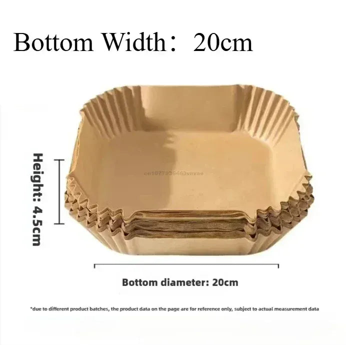 Papier Cuisson Air Fryer Jetable Rond 20-23 cm - Lot de 300 pièces Air Fryer