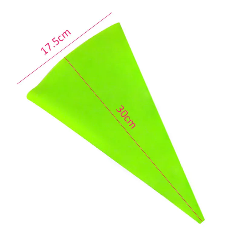 Poche à douille en silicone avec 7 embouts pour décoration de gâteaux douillepoche