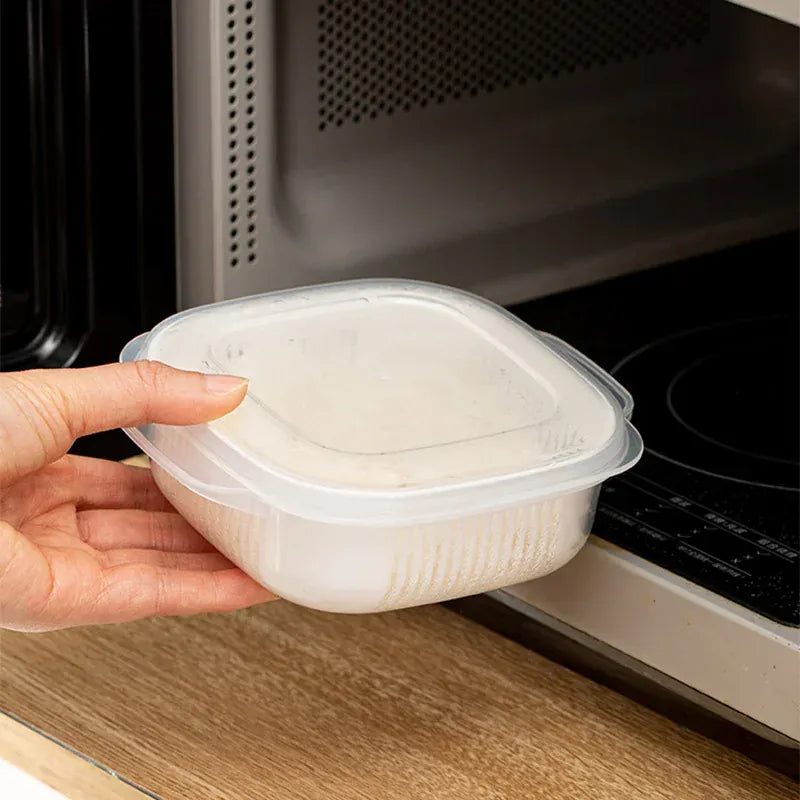 Bac de Conservation Alimentaire 31 Pièces Hermétique pour Frigo