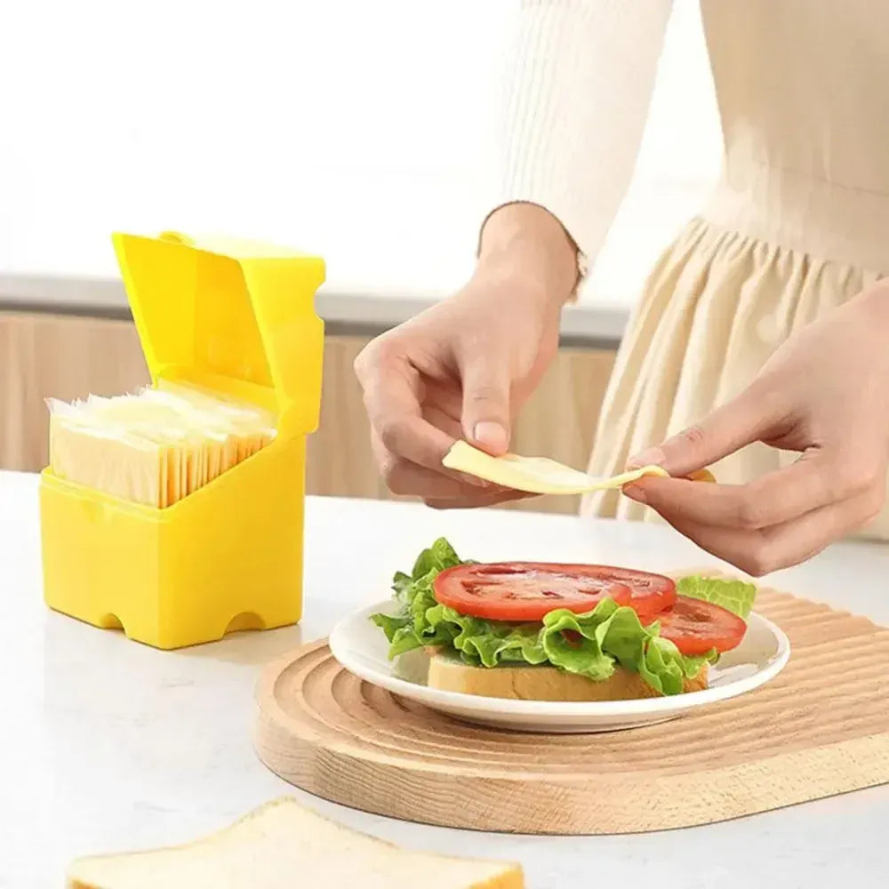 Boîte de Conservation pour Fromage Tranché