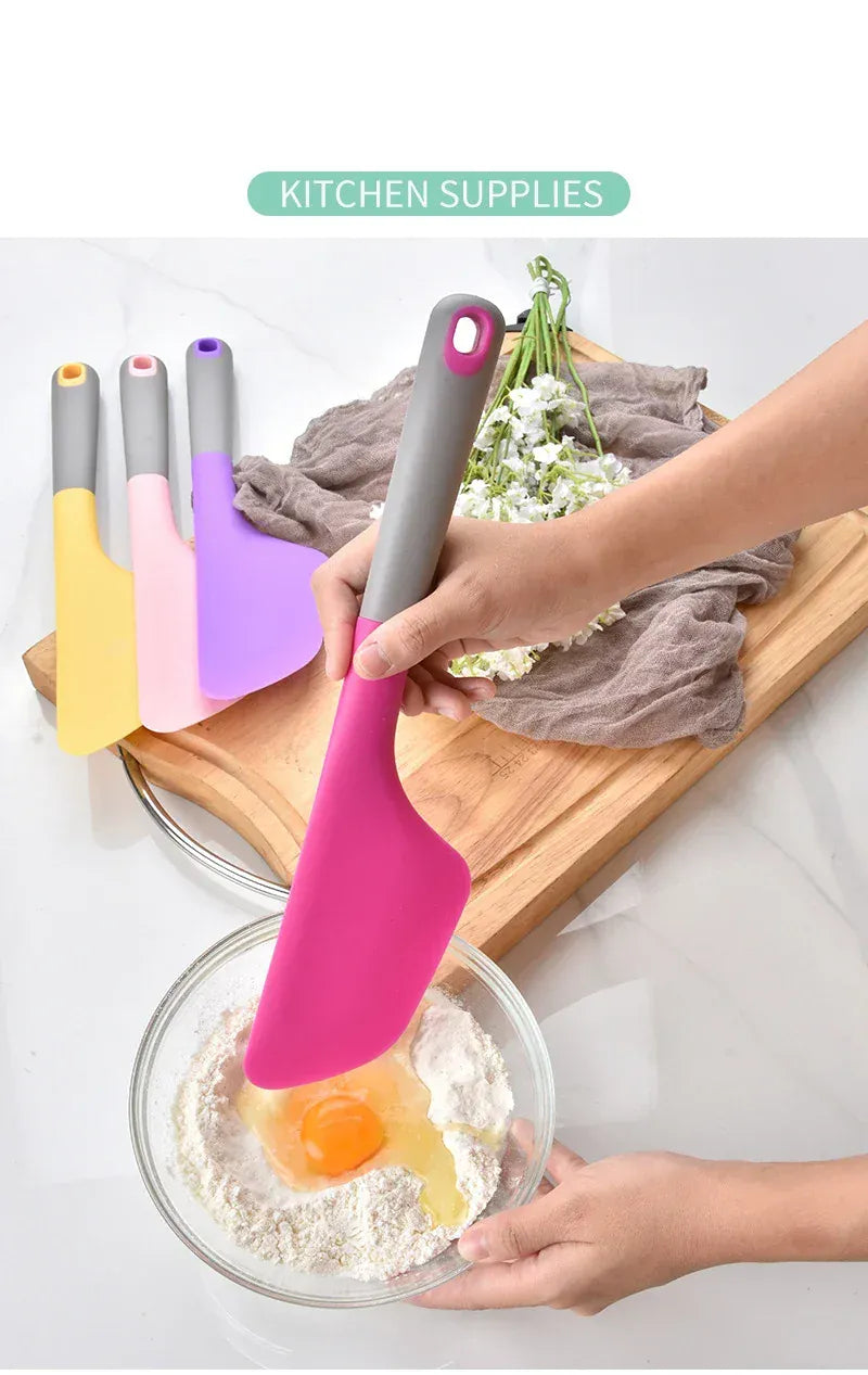 Spatule Silicone 34cm Résistante à la Chaleur pour Pâtisserie spatule en silicone