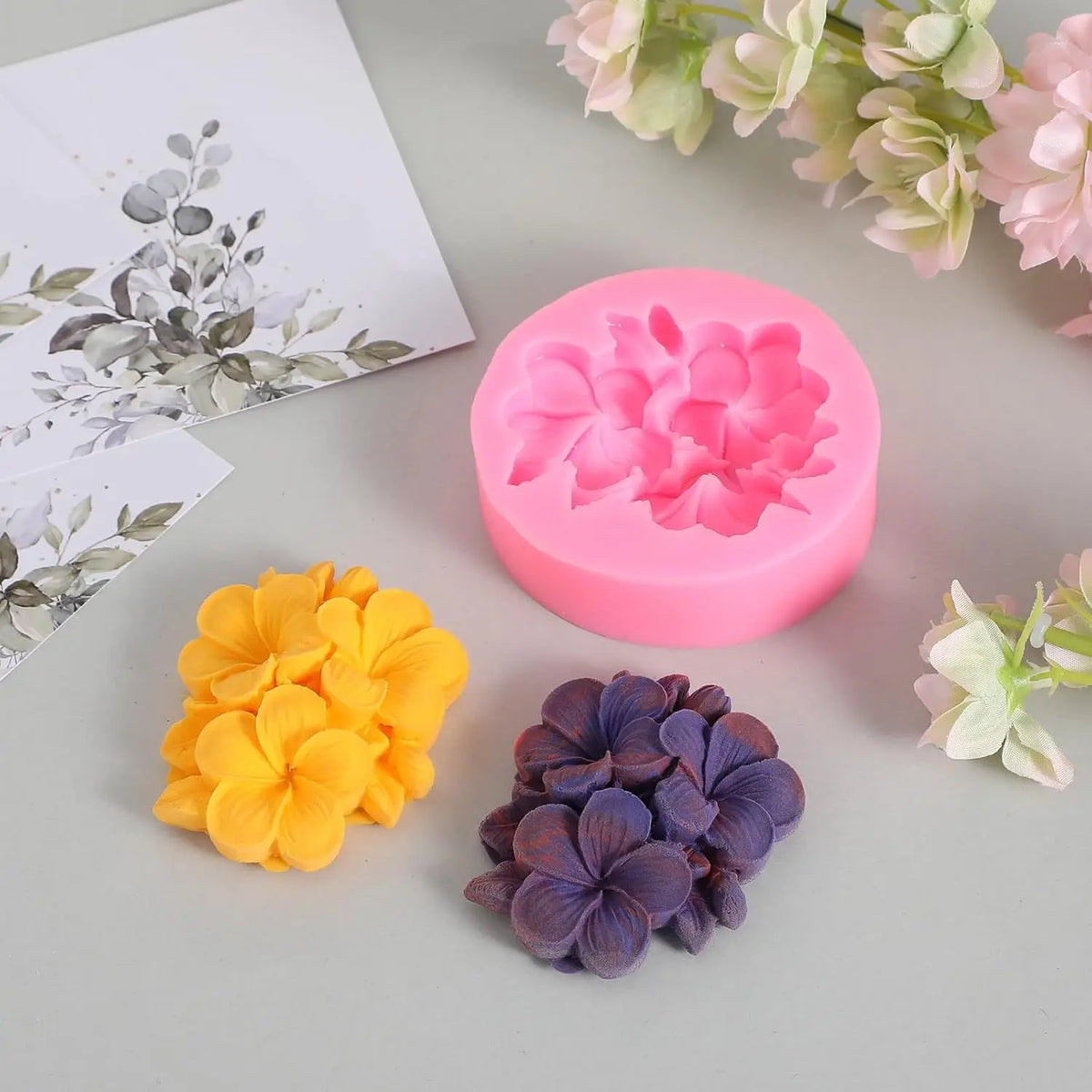 Moule Silicone Air Fryer Réutilisable Carré avec Poignées - 2 pièces Air Fryer