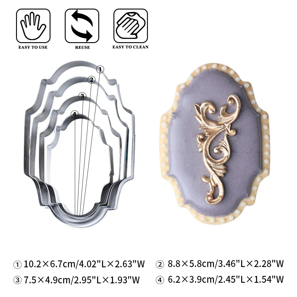 Emporte-pièces en acier inoxydable 34 pièces - Formes variées pour pâtisserie emportepieces