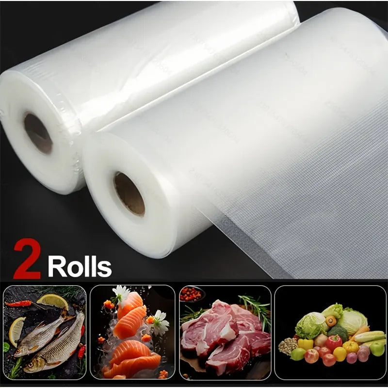 Sacs Sous Vide - 2 Rouleaux Hermétiques BPA Free pour Aliments ssj