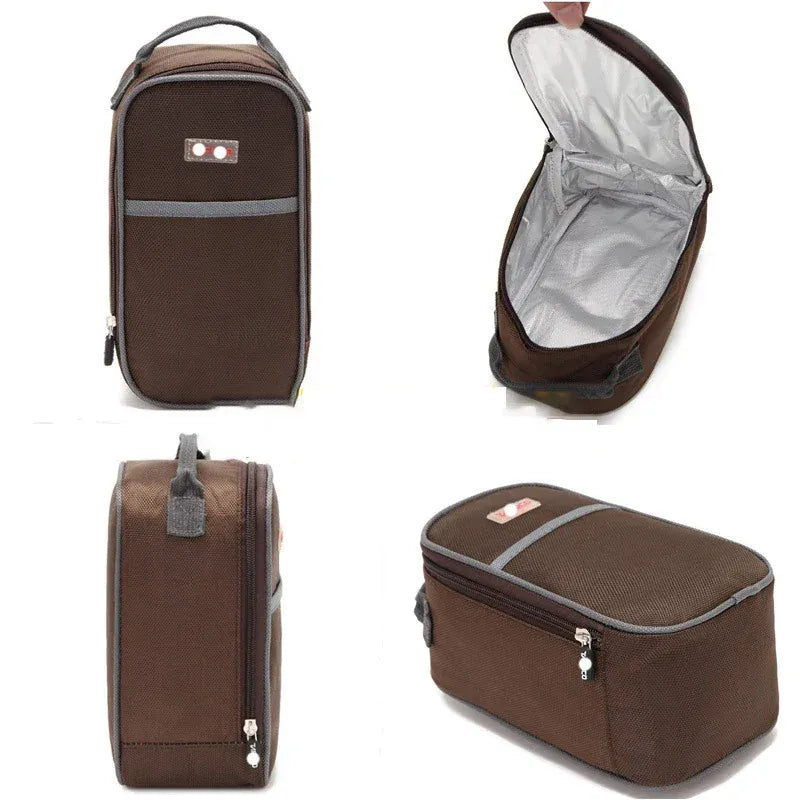 Thermos Alimentaire Inox — Isotherme 24h avec Pochette et Couverts lunchbox