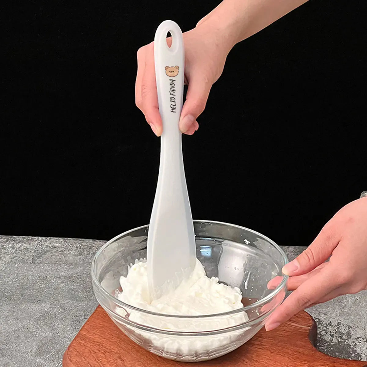 Spatule Silicone Antidérapante Longue Résistante à Haute Température spatule en silicone