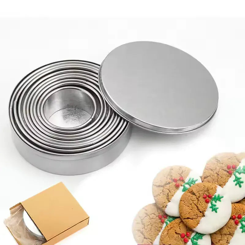 Emporte-pièces en acier inoxydable - Set de 12 pièces pour pâtisserie emportepieces