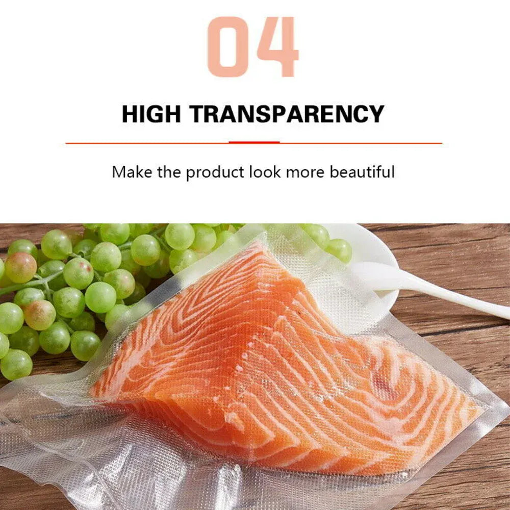 Sacs Sous Vide Hermétiques Lot de 100 Pièces - BPA Free 15x20cm