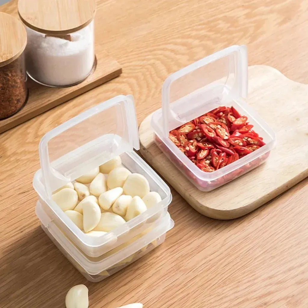 Boîte de Rangement Transparent pour Fromage et Beurre