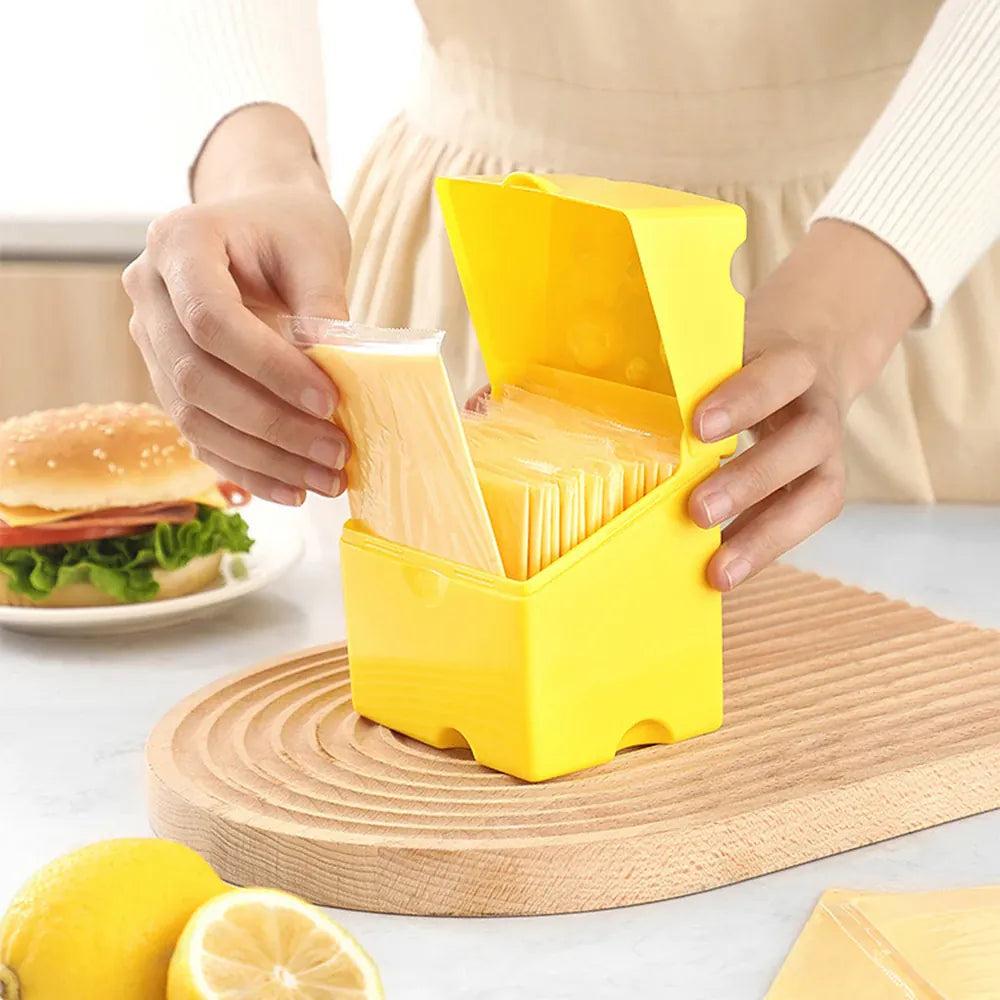 Boîte de Rangement pour Fromage - 500ml avec Couvercle Hermétique