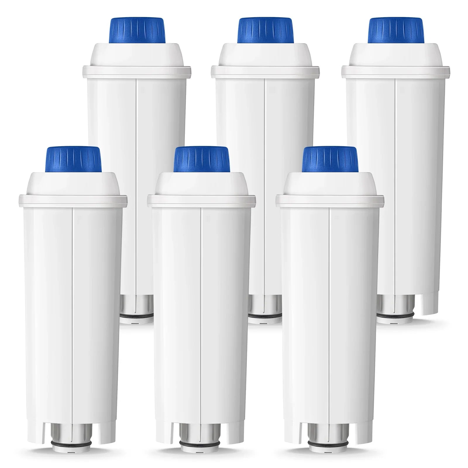 Lot de 6 filtres à eau pour machine à café De'Longhi