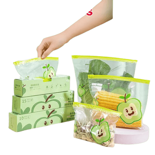 Sachets Zip Alimentaires Hermétiques Réutilisables - Lot de 15 à 30 ssr