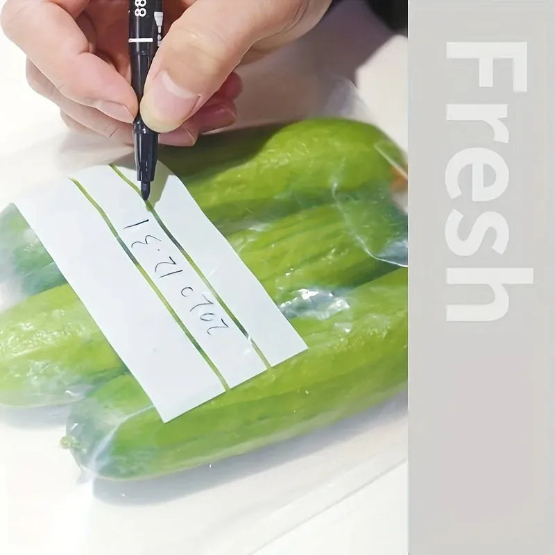 Sachets Zip Alimentaires Réutilisables Hermétiques - Lot de 12 pièces