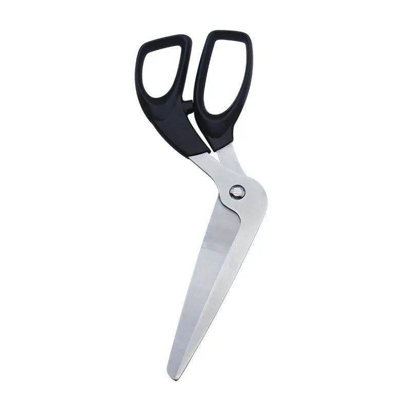 Ciseaux à pizza en inox avec spatule et coupe-pizza 2 pièces ciseaux