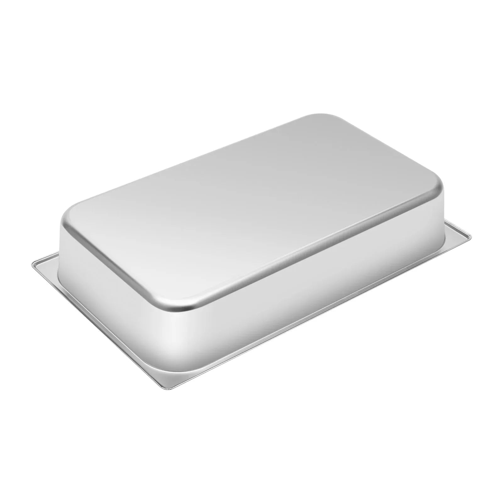 Bacs à Buffet Inox avec Couvercle - Lot de 4 Pièces 1200 ml Boîtes Hermétiques