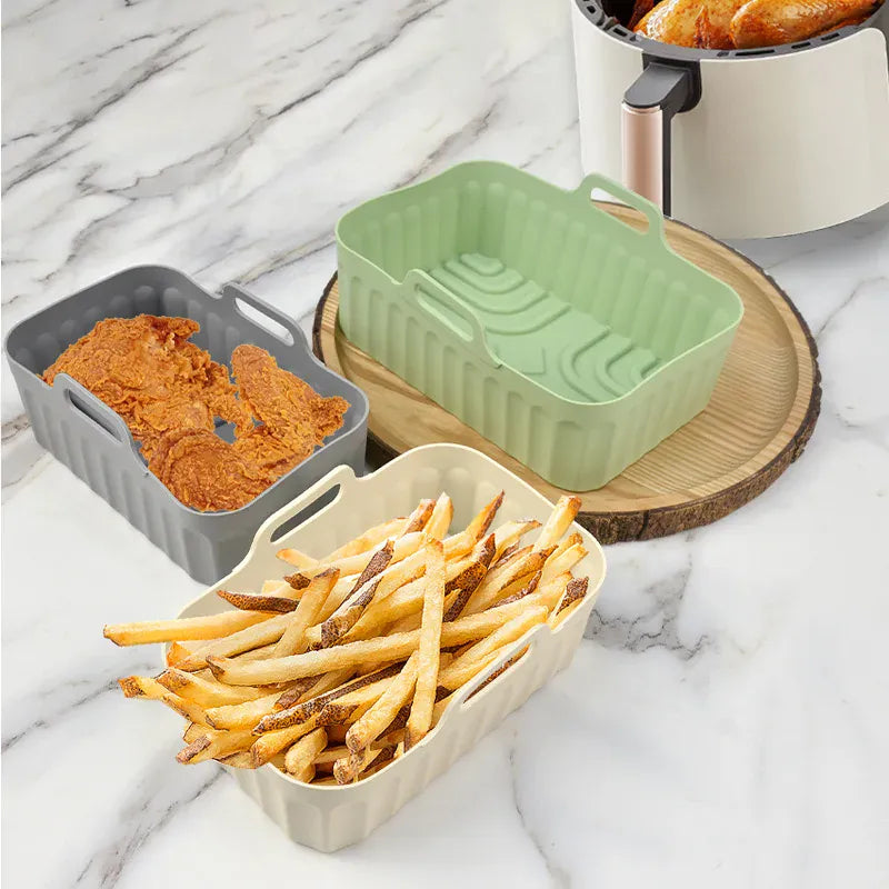 Kit Accessoires Friteuse Sans Huile - 6 Pièces Réutilisables Air Fryer