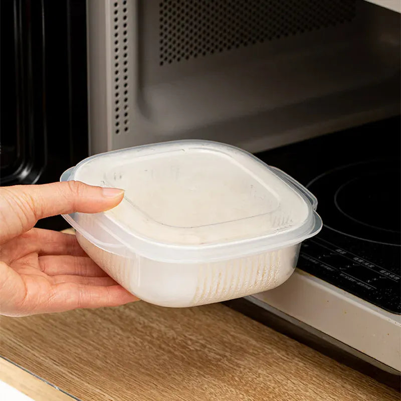 Bac de Conservation Alimentaire 31 Pièces Hermétique pour Frigo