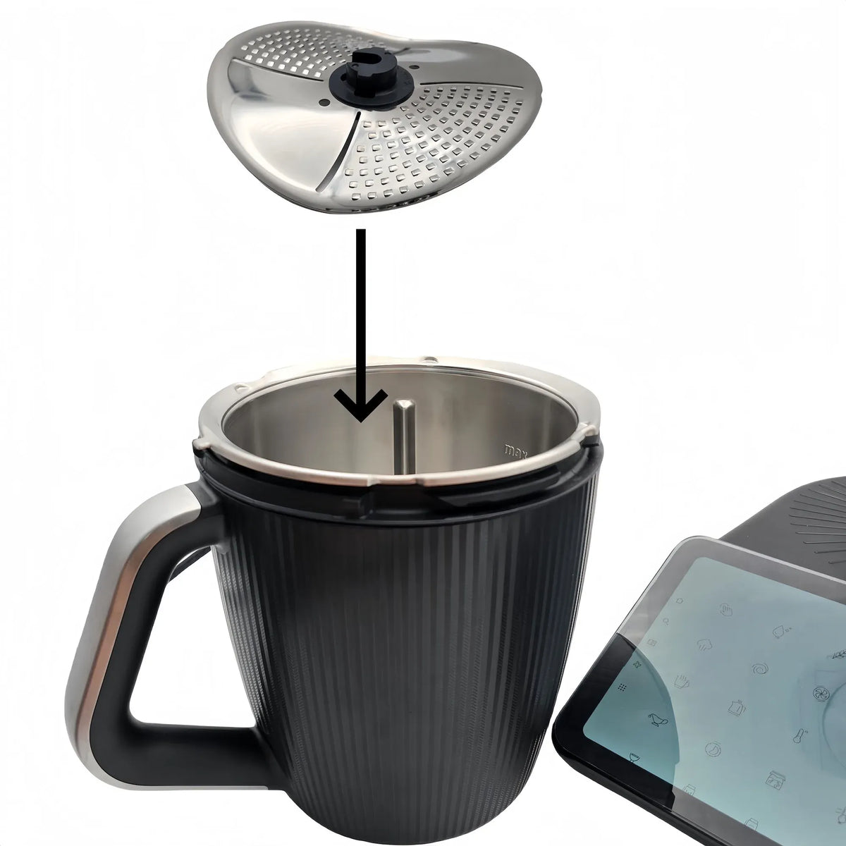 Protege-Lame Thermomix Inox Compatible TM5 TM6 TM7 Thermomix
