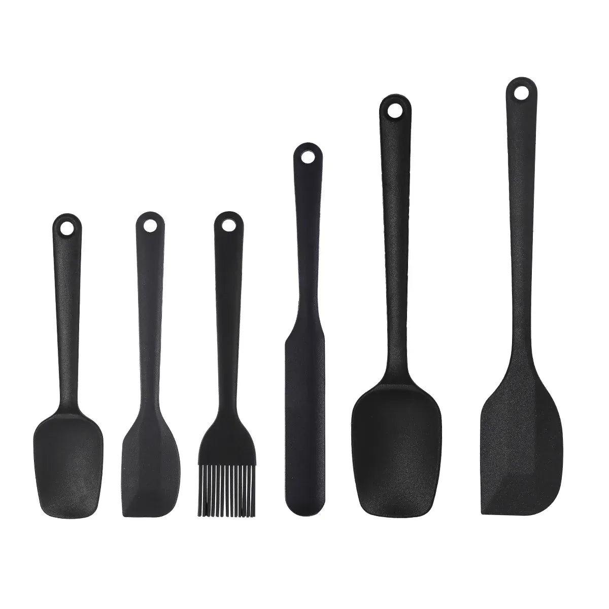 Set Ustensiles Silicone 6/9 Pieces Résistants Chaleur pour Pâtisserie spatule en silicone
