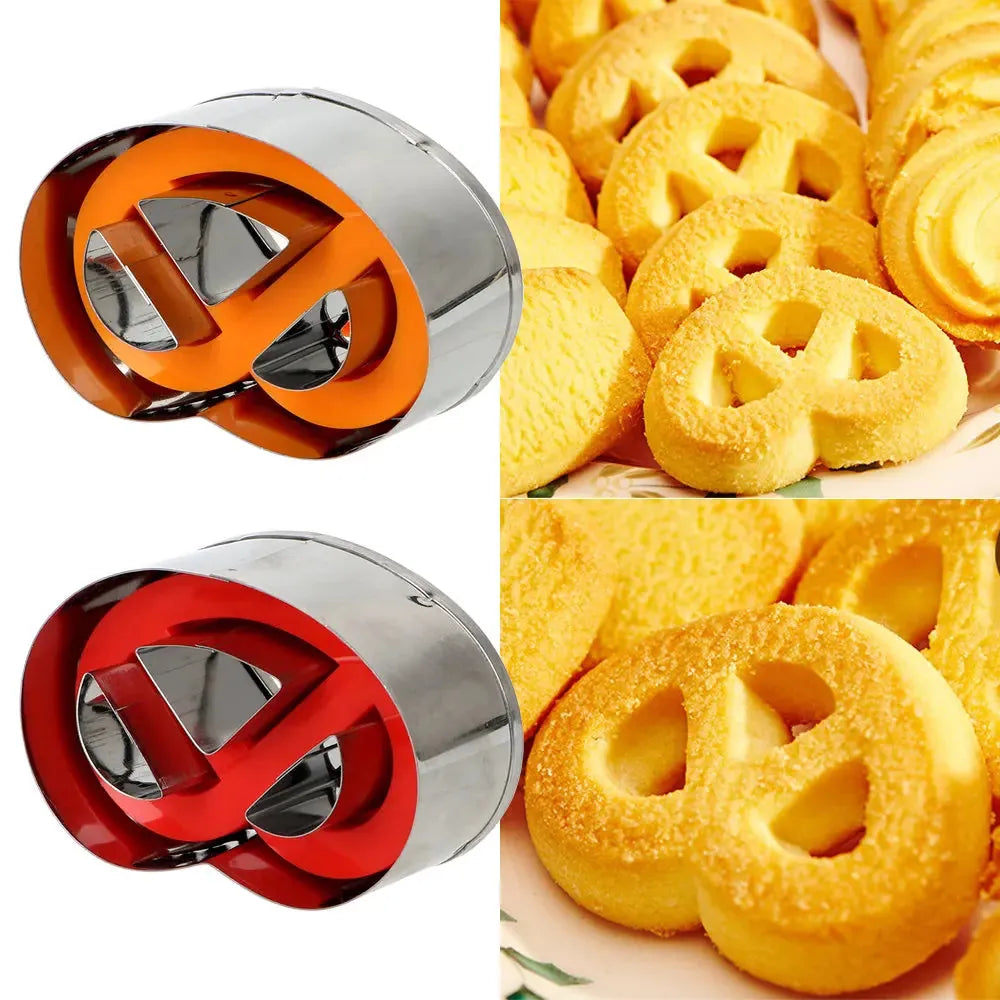 Emporte-pièces en inox pour gâteau - 2 pièces en forme de bretzel emportepieces