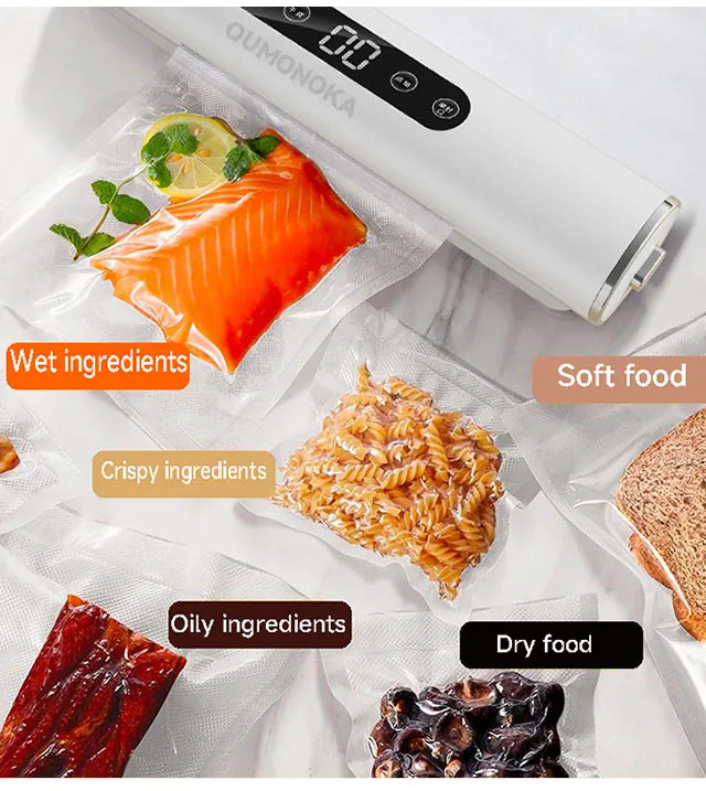 Machine Sous Vide Alimentaire avec Écran LED - Scelleuse Électrique sv
