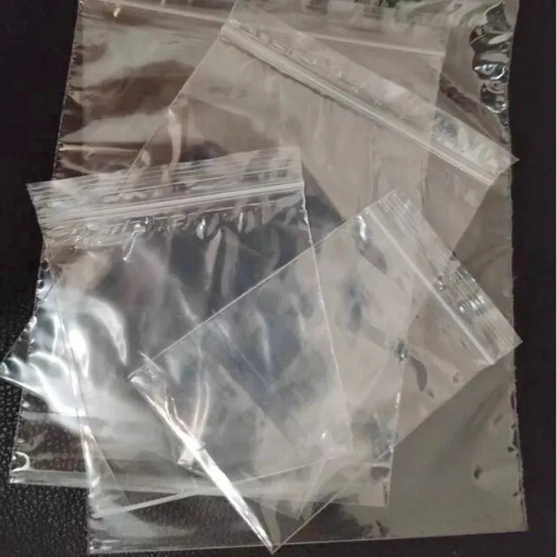 Sachets Zip Alimentaires Hermétiques - Lot de 50 pièces 20x30 cm