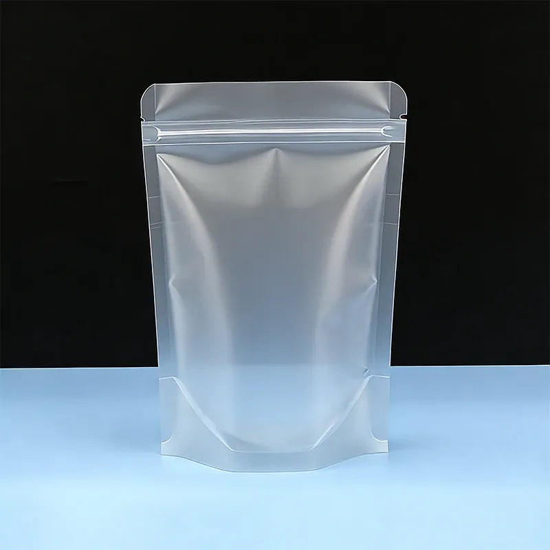 Sachets Zip Alimentaires Matinés - Lot de 100 Pièces Resealable