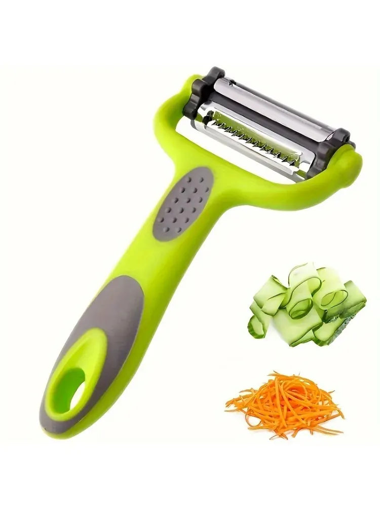 Éplucheur Multifonction 3 en 1 en Acier Inoxydable | Outils de Cuisine eplucheurs