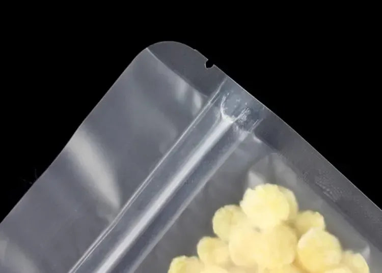 Sachets Zip Alimentaires Réutilisables - Lot de 100 Pièces
