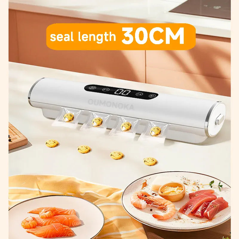 Machine Sous Vide Alimentaire avec Écran LED - Scelleuse Électrique sv